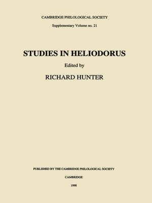 cover image of Studies in Heliodorus